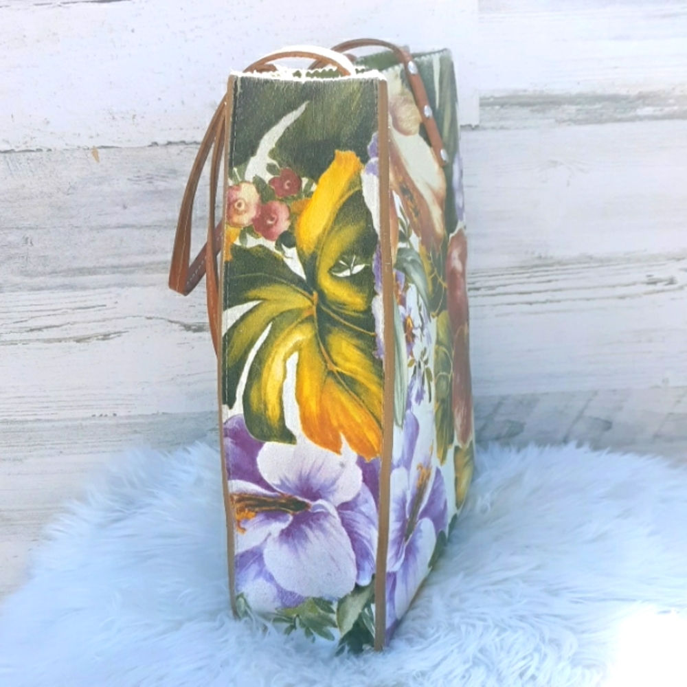 GUC CEONI PIERO LEATHER PAINTED BAG - Picture 3 of 13